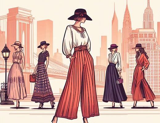 How to Rock the 1920s Palazzo Pants Trend